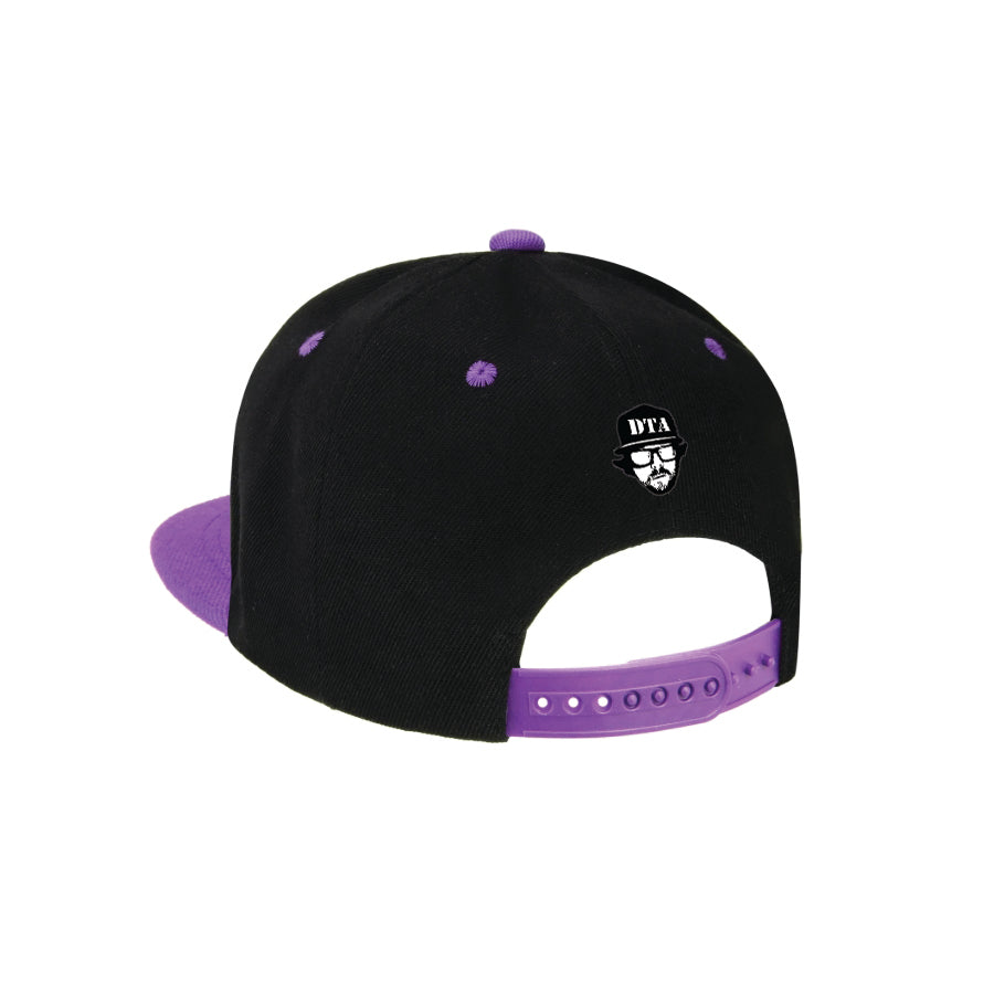 DTA Snapback Two-Tone Flat Bill Hat