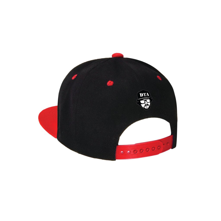 DTA Snapback Two-Tone Flat Bill Hat