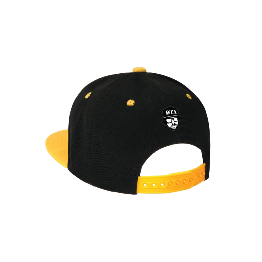 DTA Snapback Two-Tone Flat Bill Hat