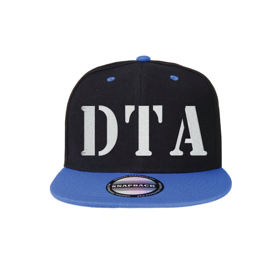 DTA Snapback Two-Tone Flat Bill Hat
