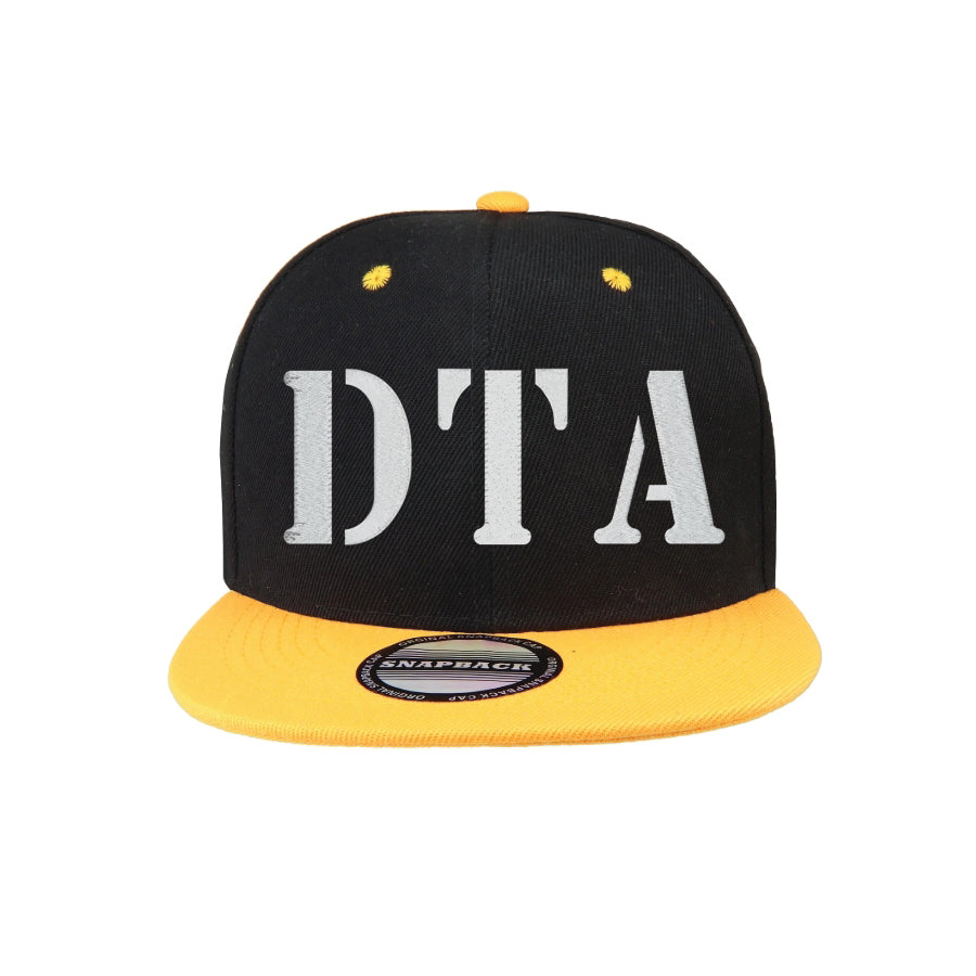 DTA Snapback Two-Tone Flat Bill Hat