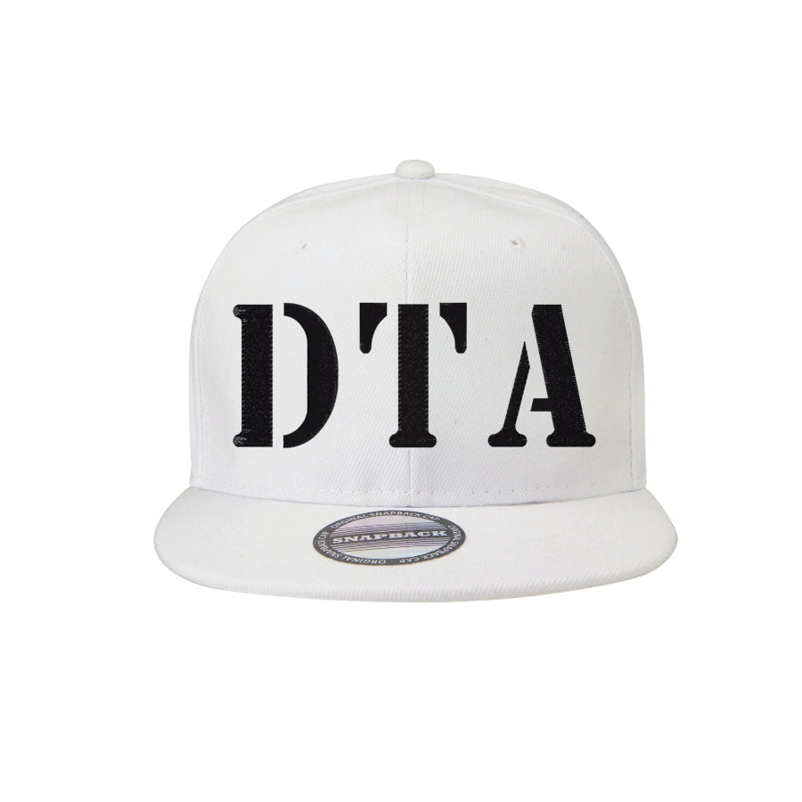 DTA Snapback Flat Bill Hat