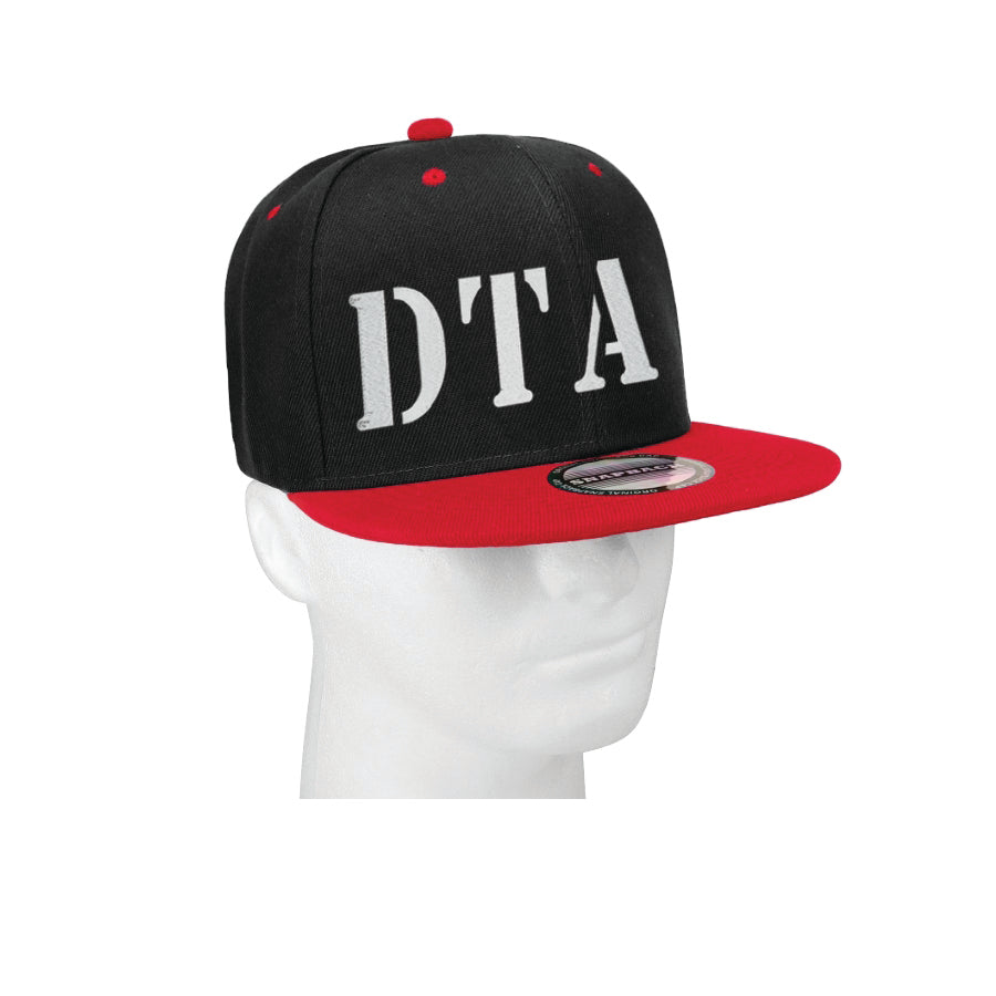 DTA Snapback Two-Tone Flat Bill Hat