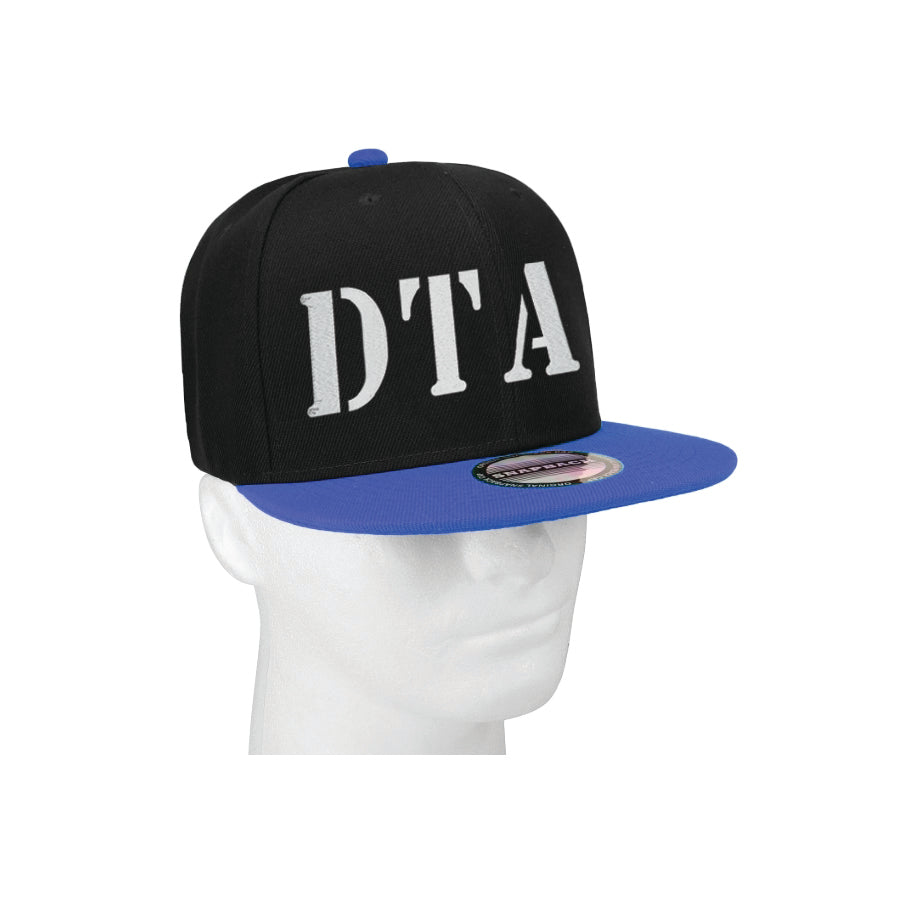 DTA Snapback Two-Tone Flat Bill Hat