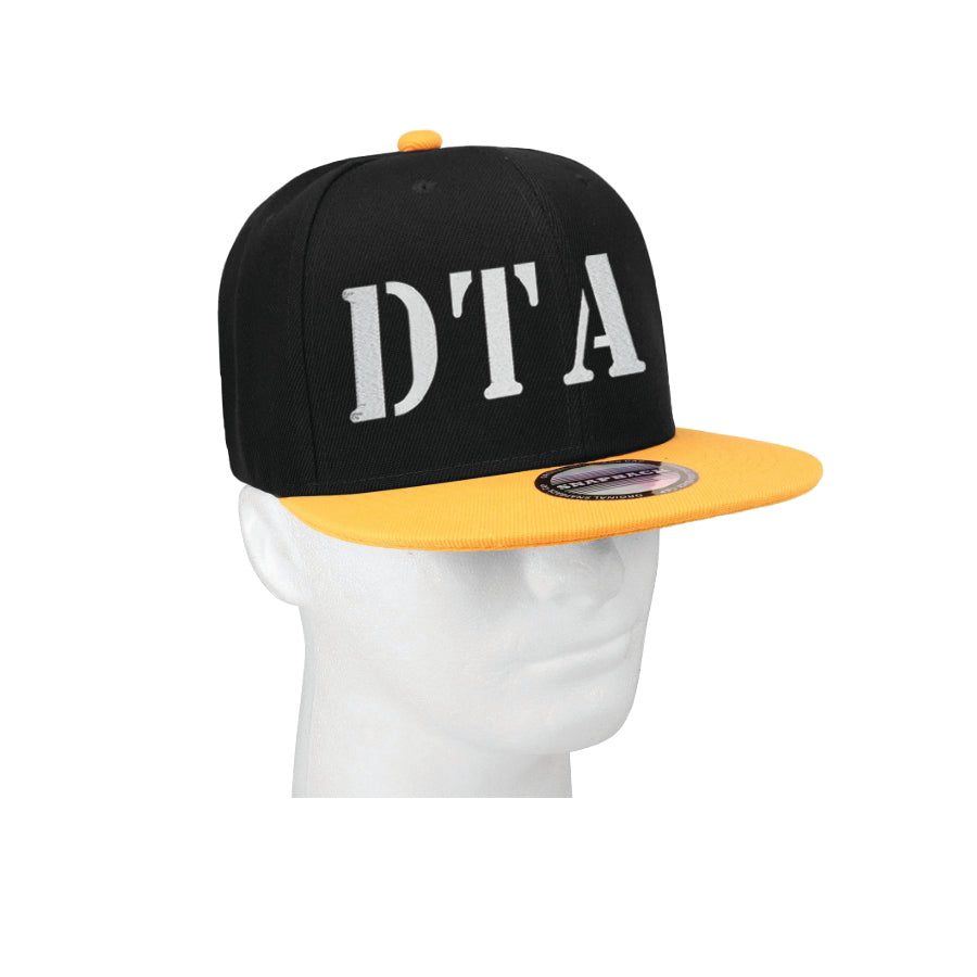 DTA Snapback Two-Tone Flat Bill Hat