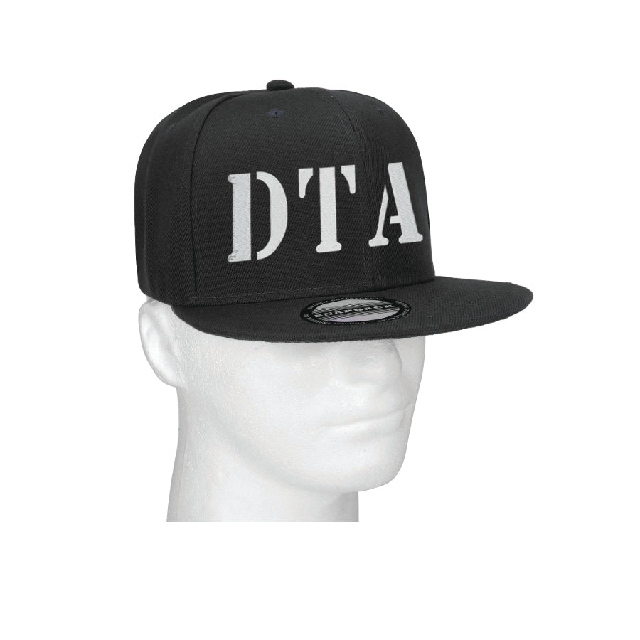 DTA Snapback Flat Bill Hat