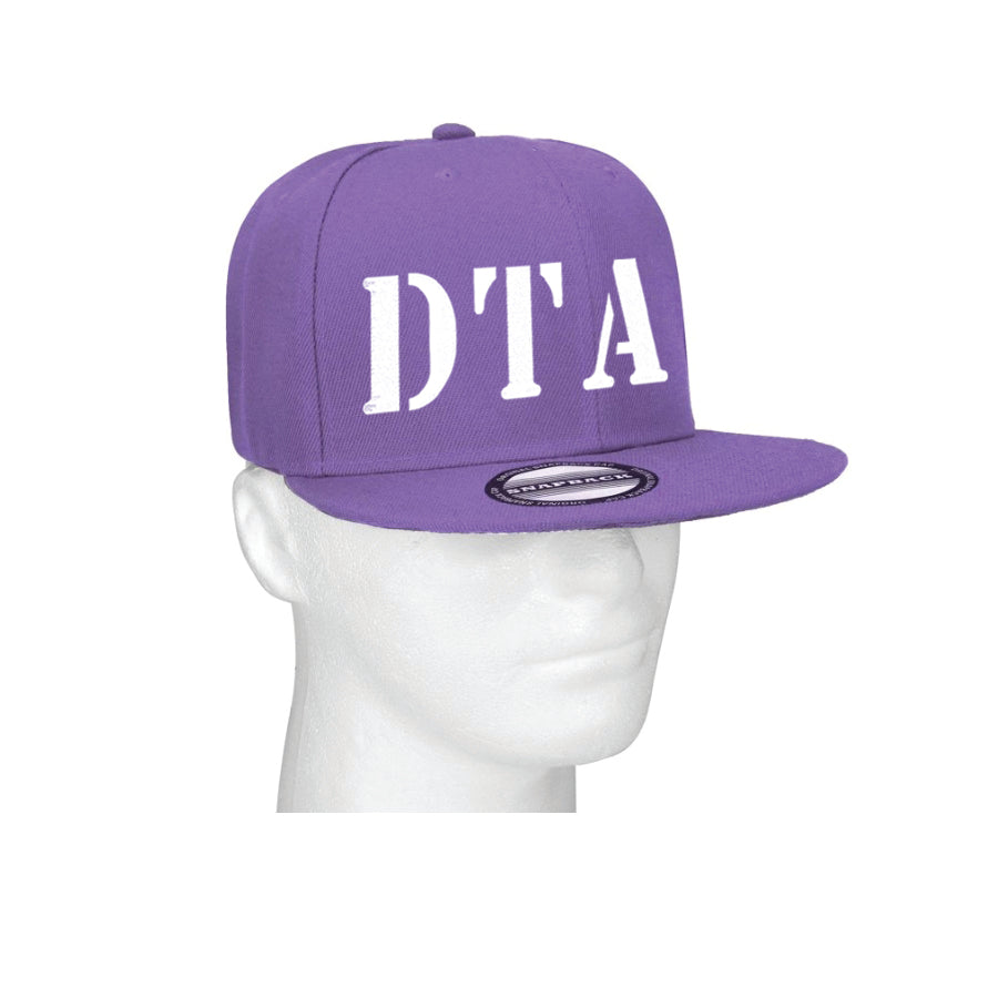 DTA Snapback Flat Bill Hat