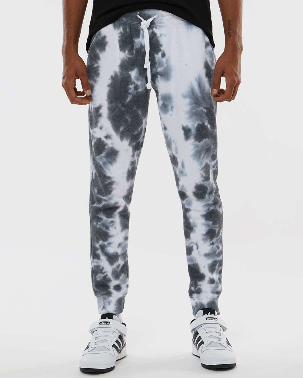 Tie-Dyed Fleece Joggers