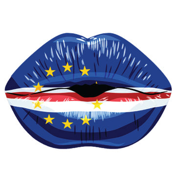 Cape Verde Flag Lip