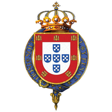 Coat of Arms of John II, King of Portugal, KG