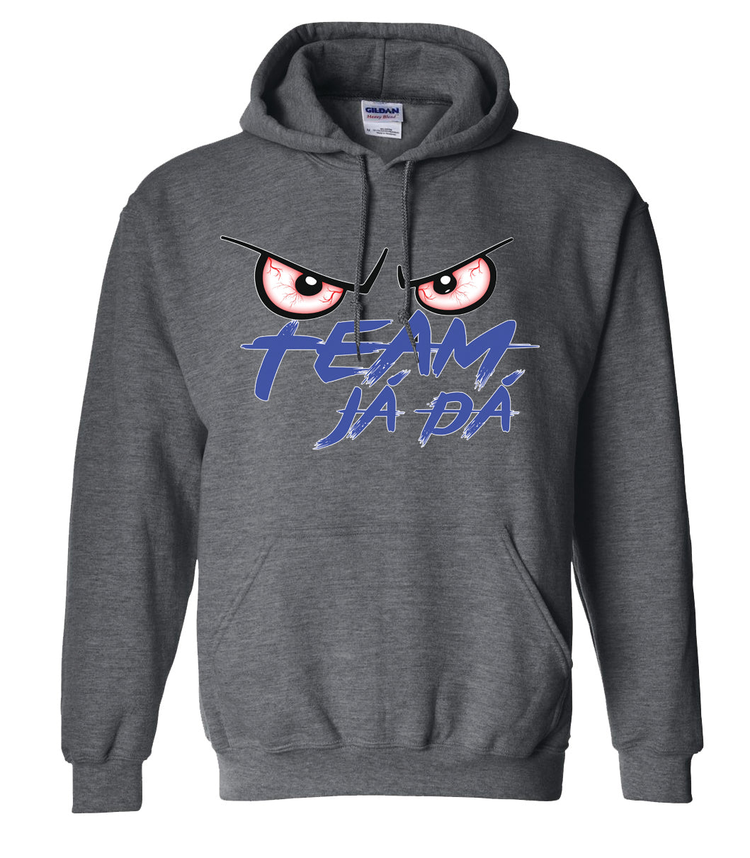 TEAM Já Dá - Dark Heather Hoodie