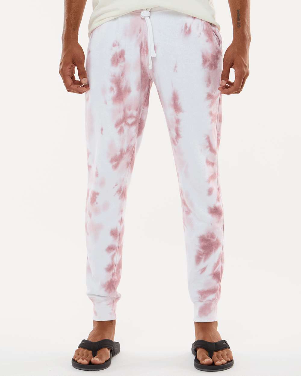 Tie-Dyed Fleece Joggers