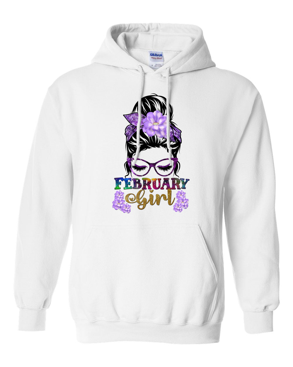 February Girl Hoodie