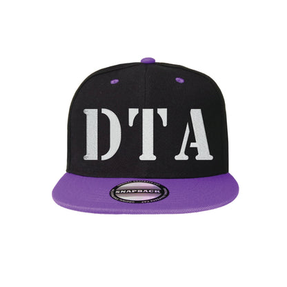 DTA Snapback Two-Tone Flat Bill Hat