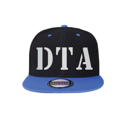 DTA Snapback Two-Tone Flat Bill Hat