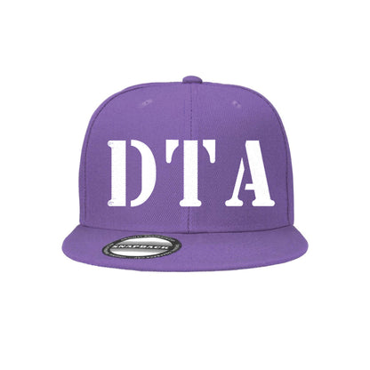 DTA Snapback Flat Bill Hat