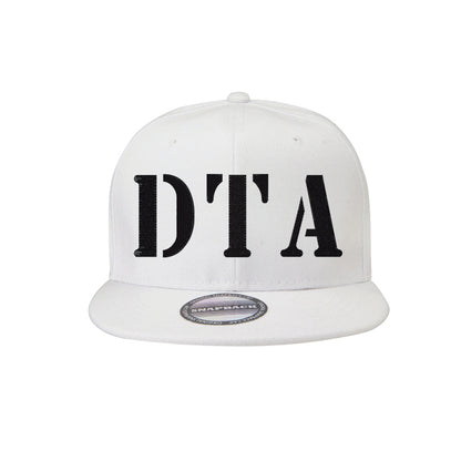 DTA Snapback Flat Bill Hat