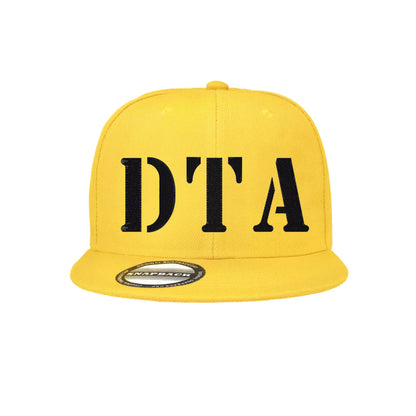 DTA Snapback Flat Bill Hat