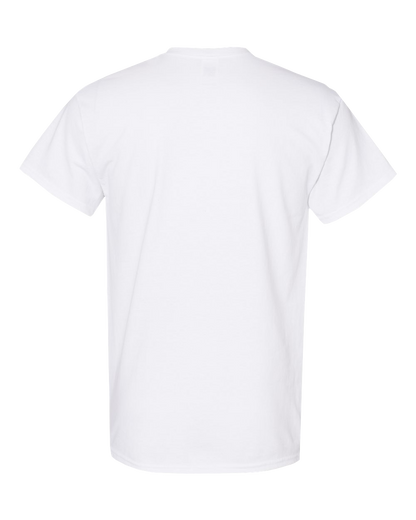 18 White T-Shirts w/ black ink for only $169.99