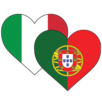 Italian and Portuguese Hearts