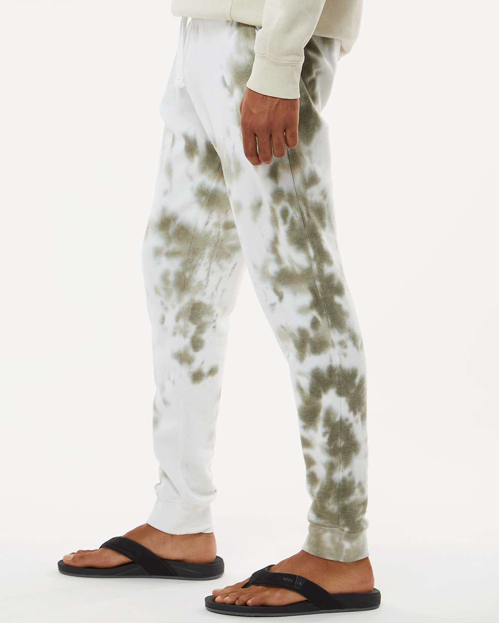 Tie-Dyed Fleece Joggers