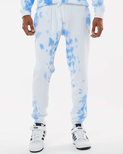 Tie-Dyed Fleece Joggers