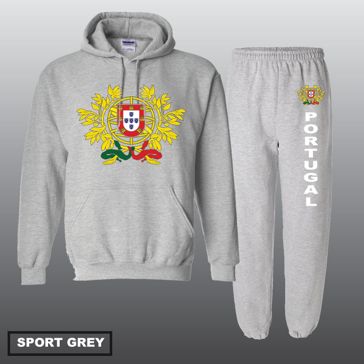 Coat of arms of Portugal with laurel branches sweatsuit