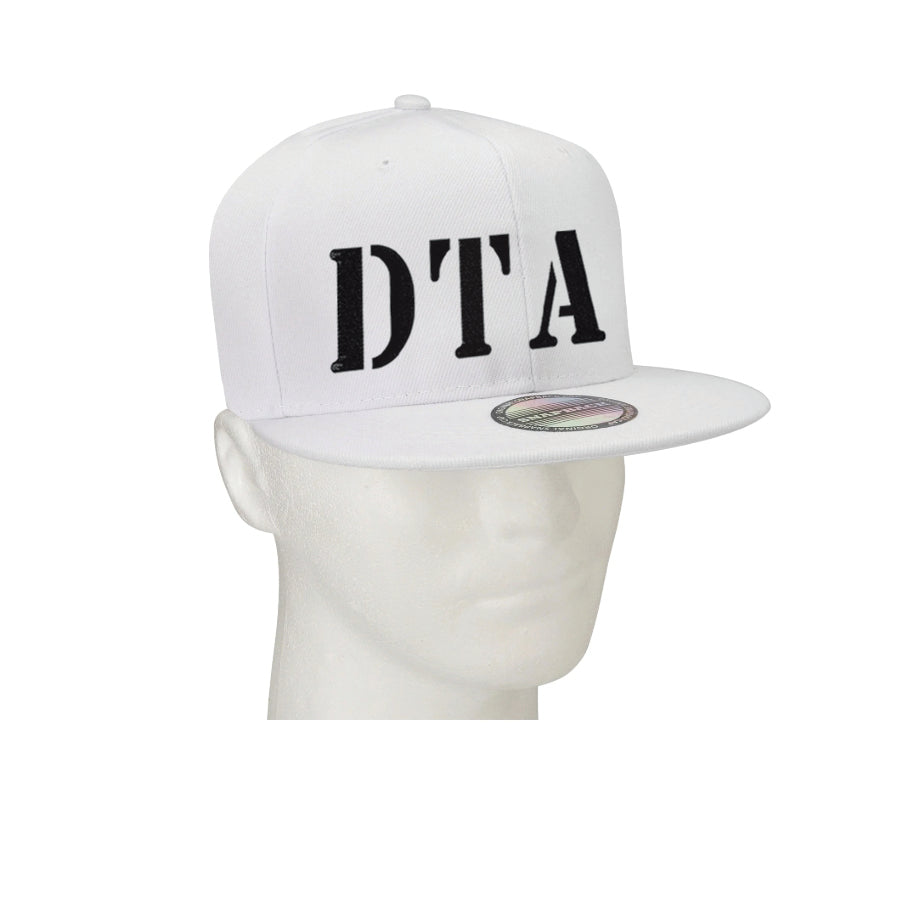 DTA Snapback Flat Bill Hat